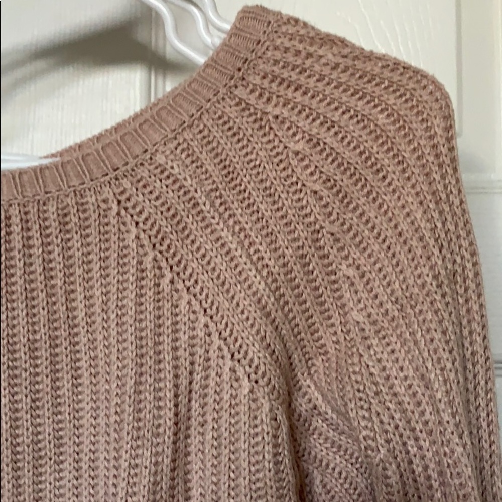 Blush Pink Brandy Melville Knit Sweater